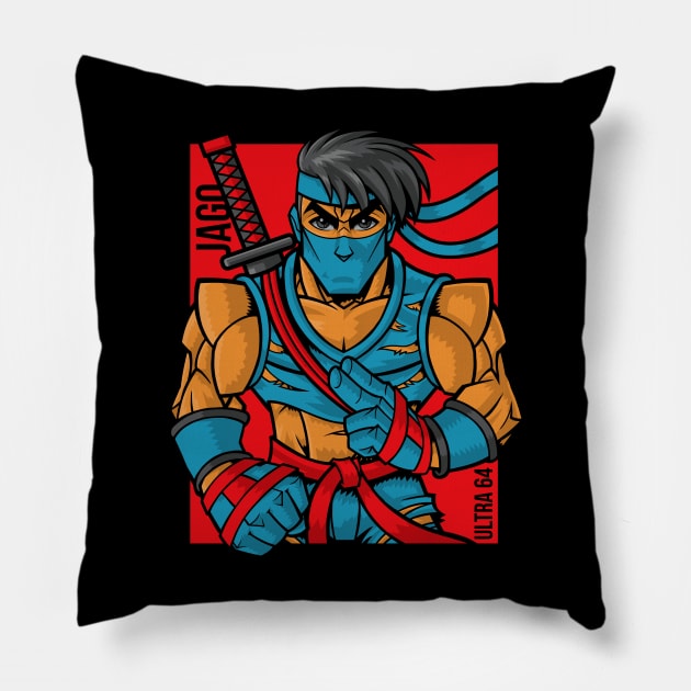 Jago Pillow by Carlos Filho