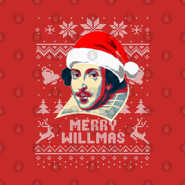 William Shakespeare Merry Willmas by Nerd_art