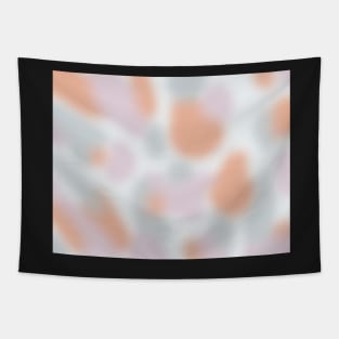 Fuzzy Pastel Terrazzo Abstract Tapestry