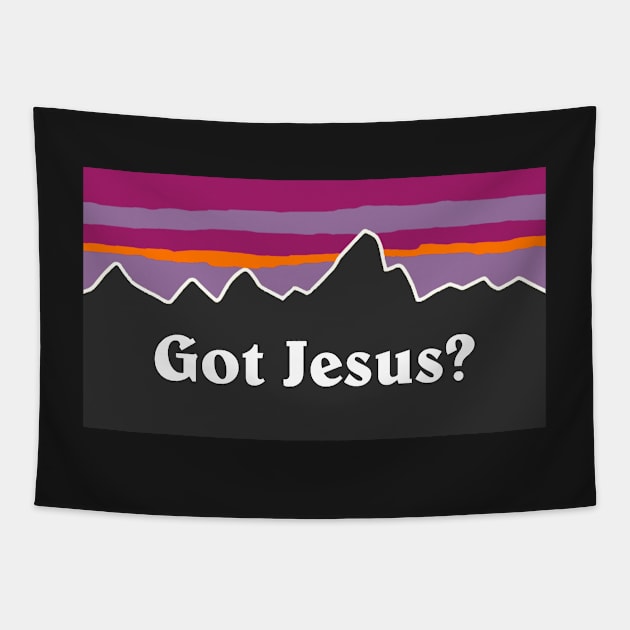 Got Jesus? Tapestry by mansinone3