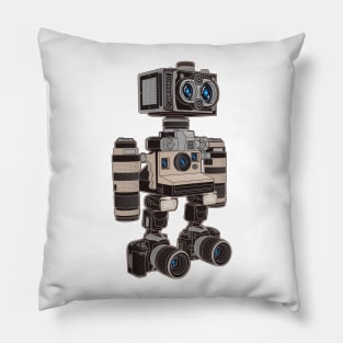 Camera Bot 6000 Pillow