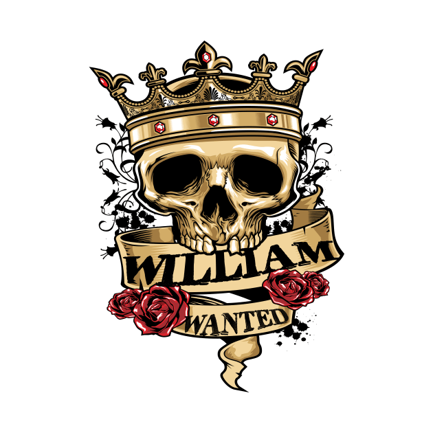 William Skull Wanted by ProjectX23Red