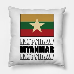 Flag of Myanmar Pillow