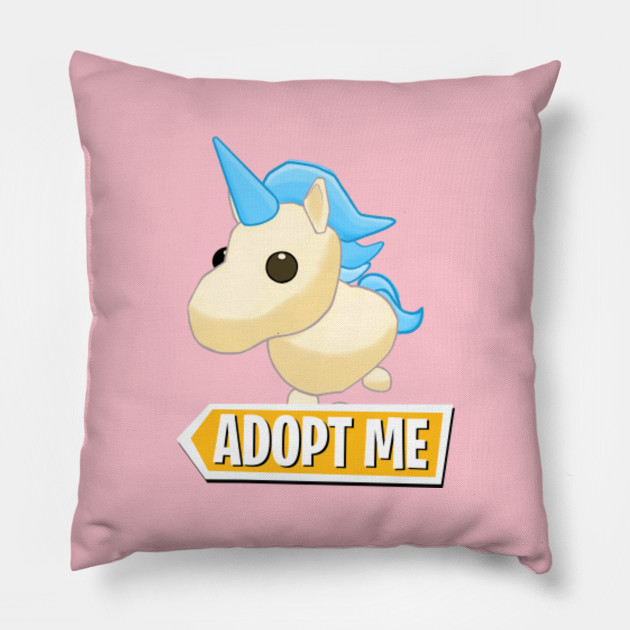 Adopt Me Golden Unicorn Adopt Me Pillow Teepublic Uk - golden unicorn roblox adopt me unicorn pictures