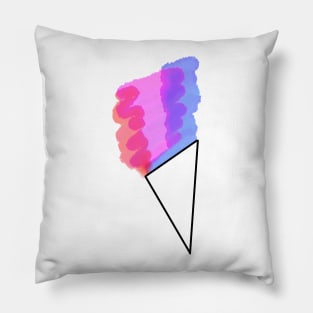 The Snow of Color Pillow