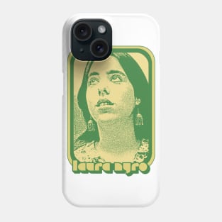 Laura Nyro  // Retro 70s Style Fan Art Design Phone Case