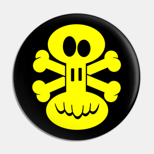 Bash Street Bones Pin