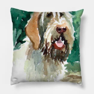 Spinone Italiano Watercolor - Dog Lovers Pillow