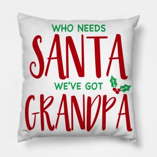 Grandpa Santa Pillow
