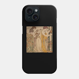 Florence Lawrence drawing Phone Case