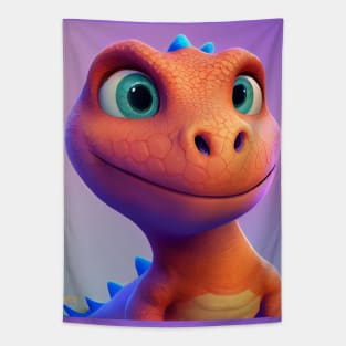 Baby Dinosaur Dino Bambino - Miles Tapestry