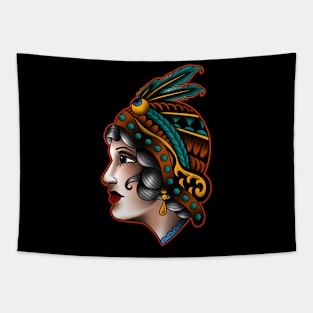 gypsy girl Tapestry