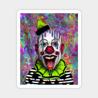 CLOWN ON ACID Magnet