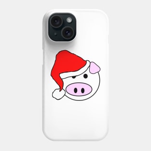 Christmas Pig Emoji Phone Case