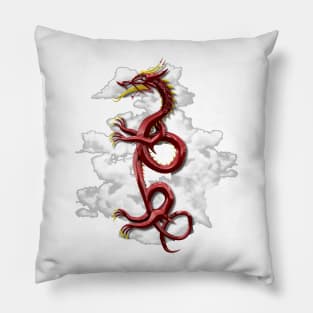 Oriental Dragon Pillow