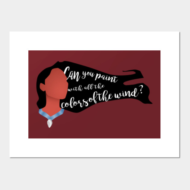 Pocahontas Silhouette Pocahontas Posters And Art Prints