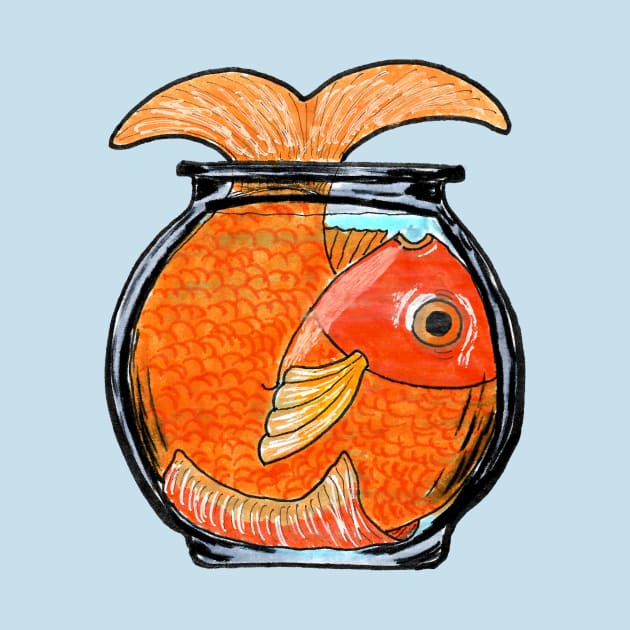 Big Fish, Small Bowl by penguinsam