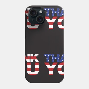 Thank You American Flag Phone Case