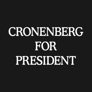 CRONENBERG FOR PRESIDENT Scott Pilgrim Edition T-Shirt