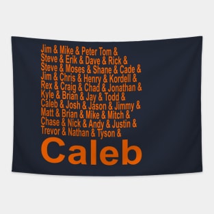 Bears Quarterbacks to Caleb Tapestry