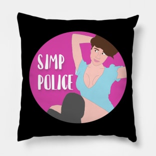 Simp Police Pillow