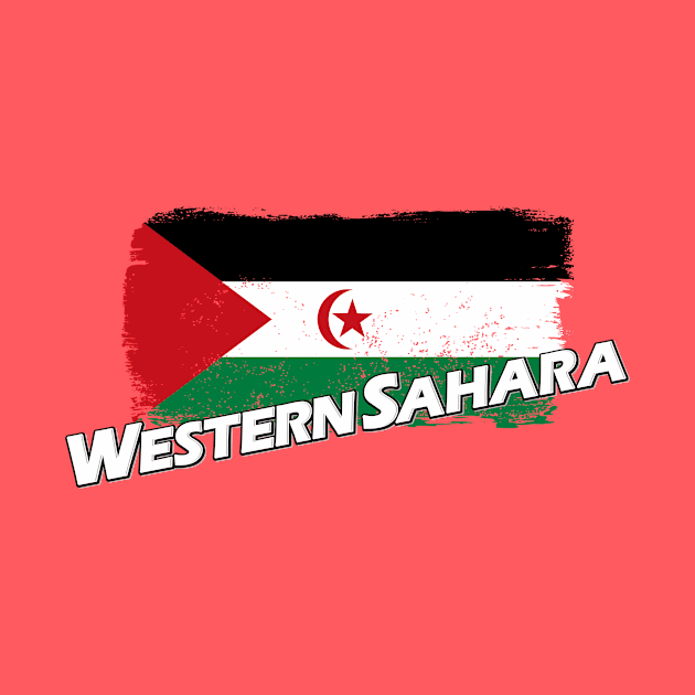 Western Sahara flag by PVVD