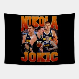 Nikola Jokic Graphic Tee Tapestry