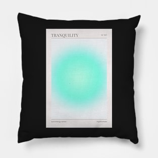 Tranquility Blue Green Aura Pillow