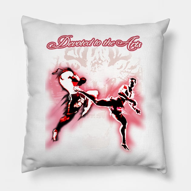 Martial arts Pillow by Devocean3