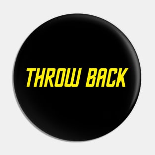 Throwback Trek Yellow Pin