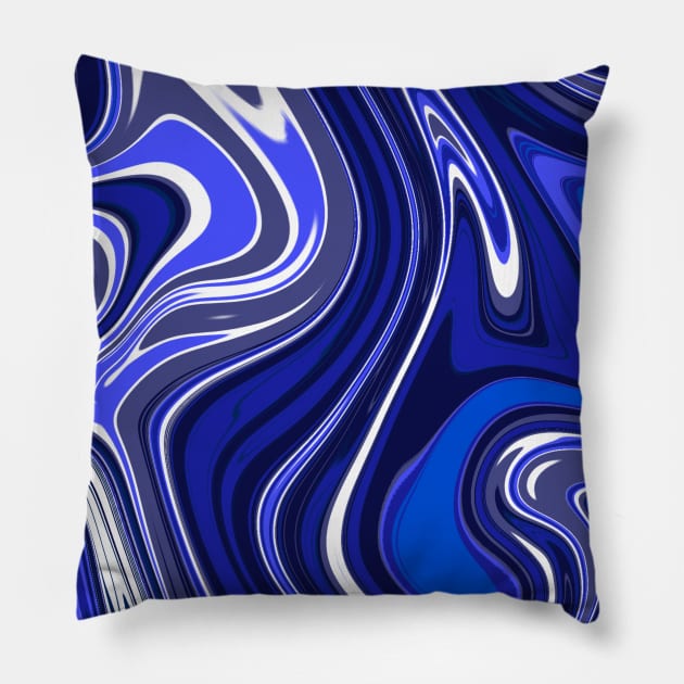 Blue Marble Pillow by Aesir_Artwork