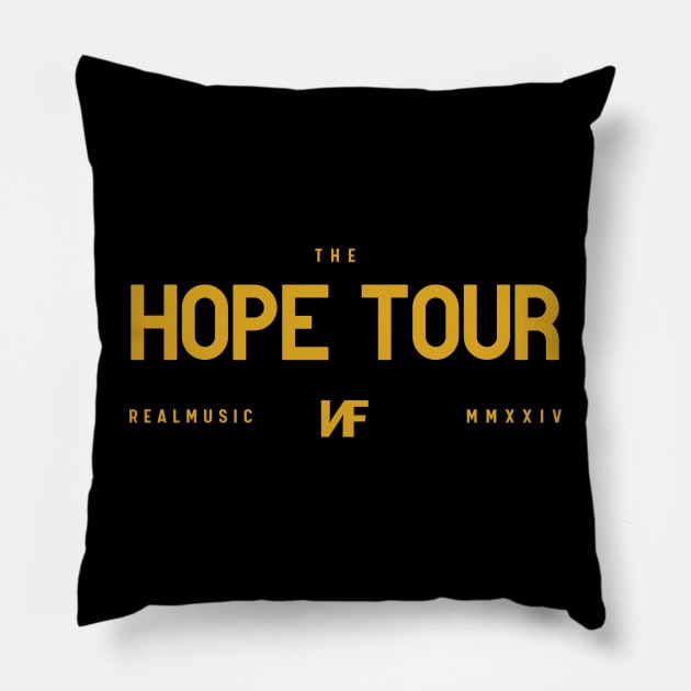 NF Hope Tour 2024 Pillow by Lottz_Design 