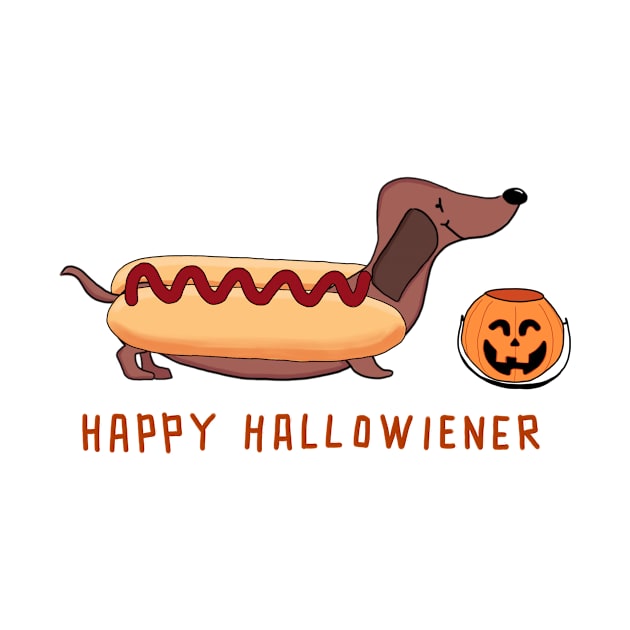 Happy Hallowiener by Illustrationsbysteph