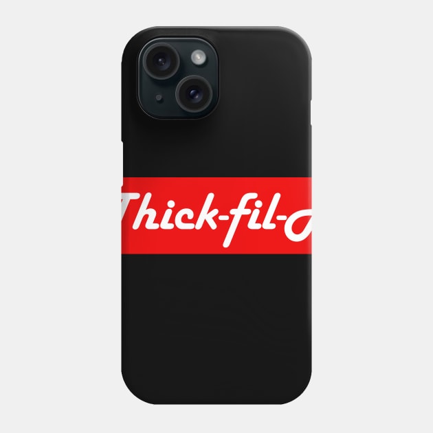 Thick-fil-A Funny Shirt Phone Case by CMDesign