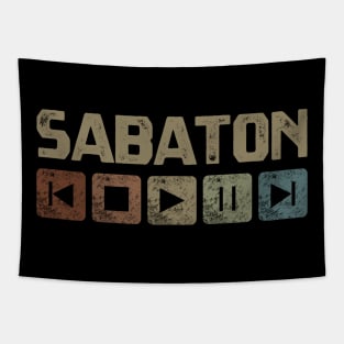 Sabaton Control Button Tapestry