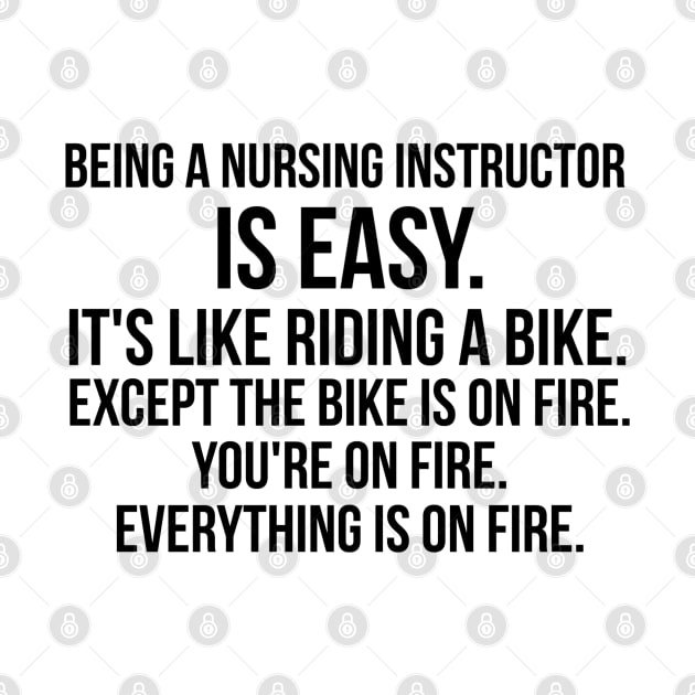 Being a nursing instructor by IndigoPine