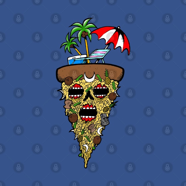 HAWAIIAN Collectible Poison Pizza by POISON PIZZA SB