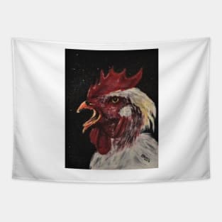 WOW Rooster Tapestry