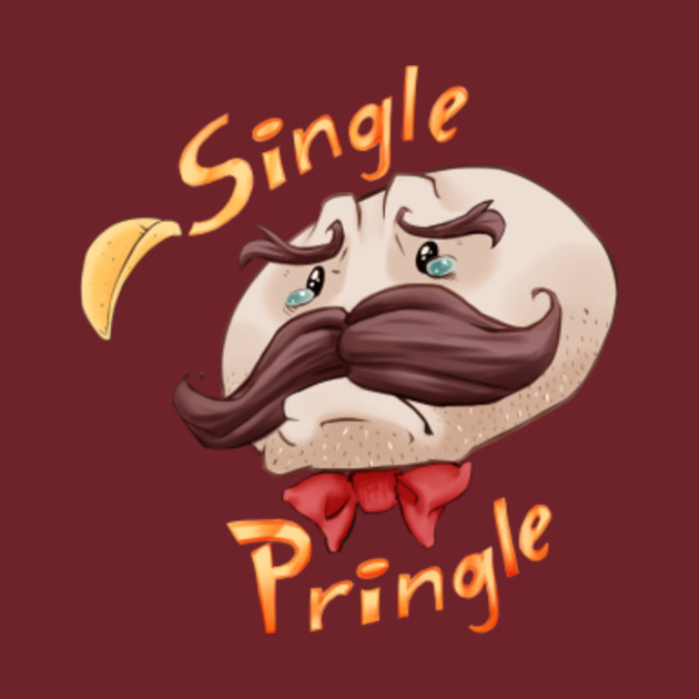 Single Pringle - Valentines Day - Long Sleeve T-Shirt | TeePublic