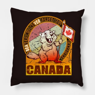 Beavers will never forget you Pillow