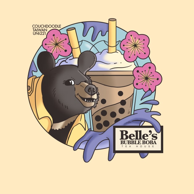 Belle's Bubble Boba Tea House by CouchDoodle