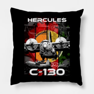 c 130 hercules military aircraft Pillow