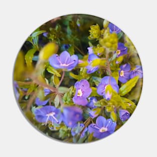 Spring Time, Purple Floral Photography Pin