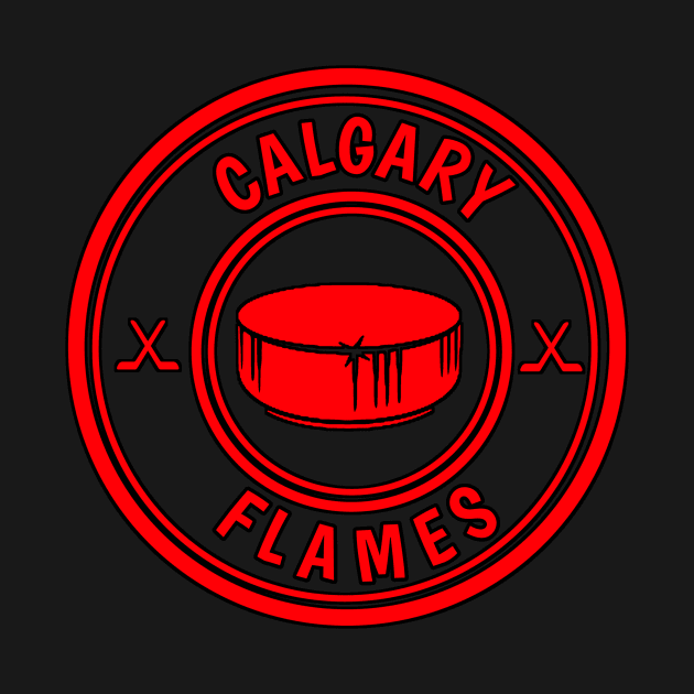 Calgary flames by Cahya. Id