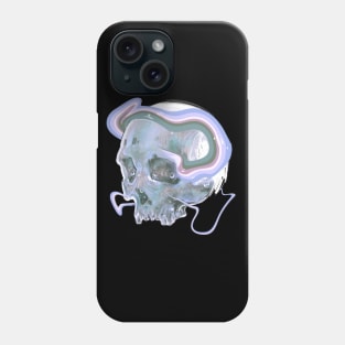 flowing skull Phone Case