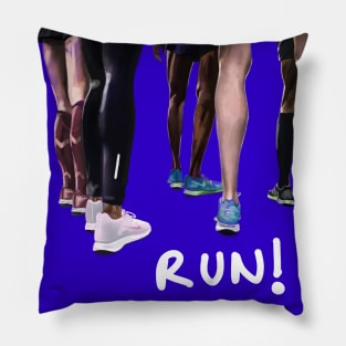 Running Club Pillow