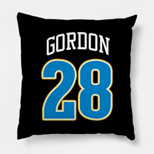 Melvin Gordon III Denver Bold Pillow