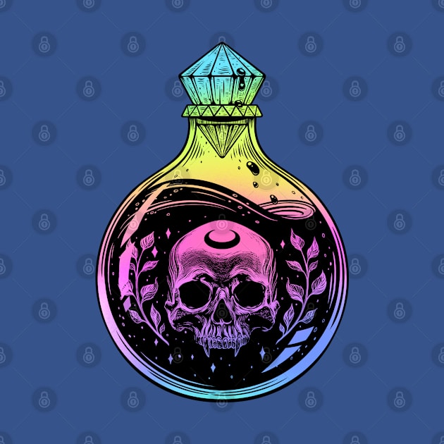 Poison. Vampire Skull by OccultOmaStore