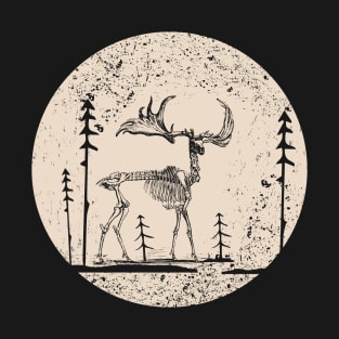 deer skeleton T-Shirt