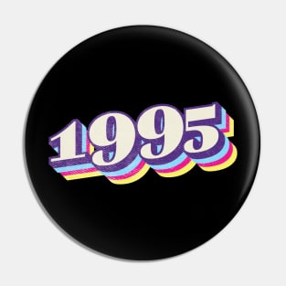 1995 Birthday Year Pin